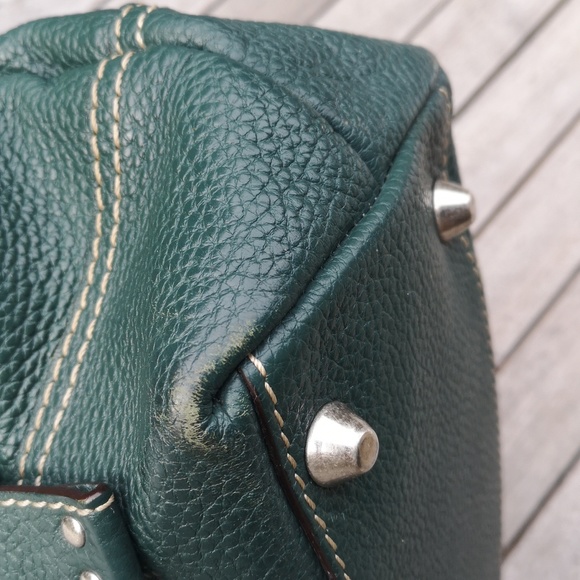 Rabeanco green leather bag - Picture 15 of 15